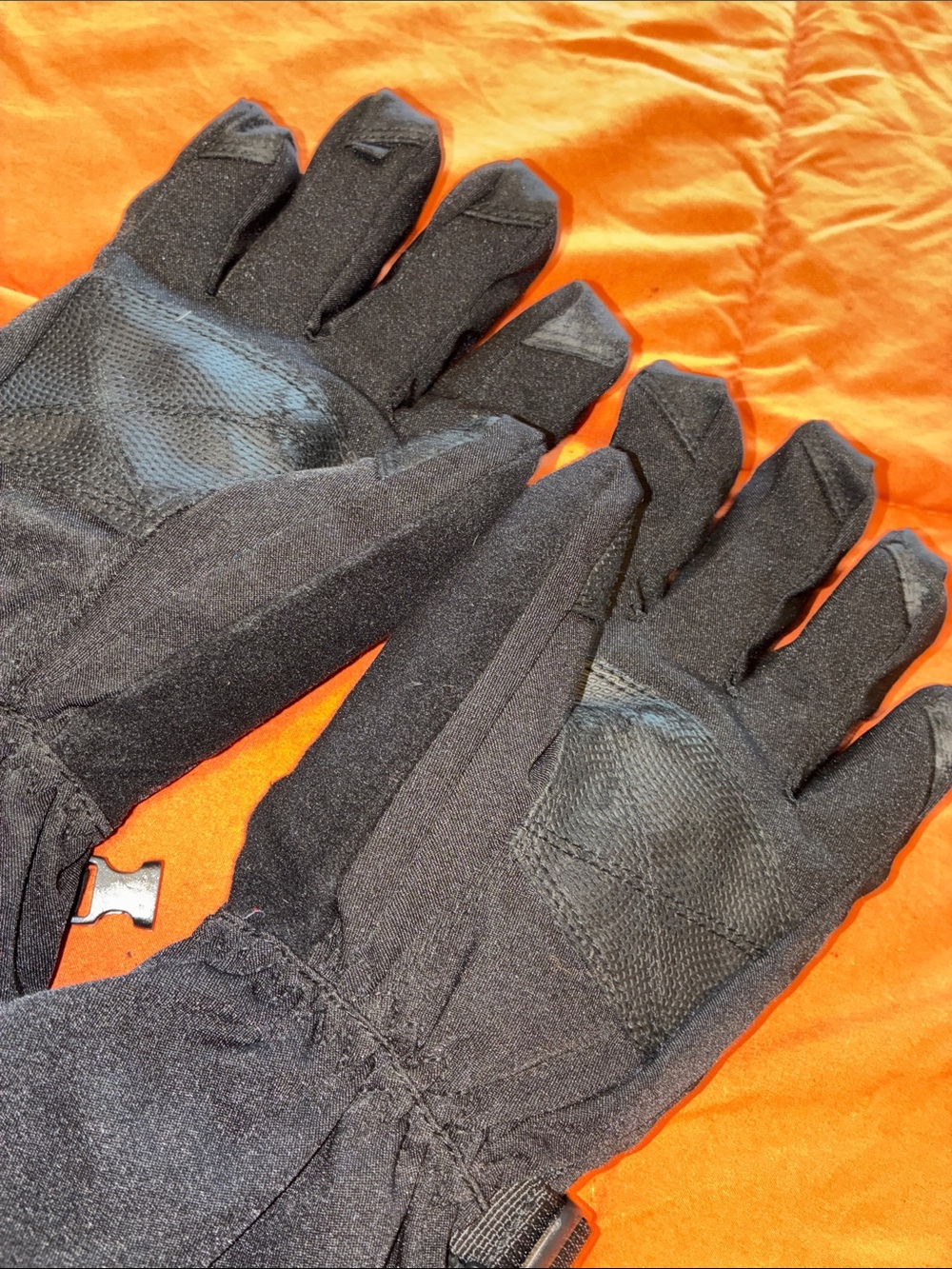 Men’s Head Black Winter Gloves with Grip Panels - size Large - Picture 4 of 8